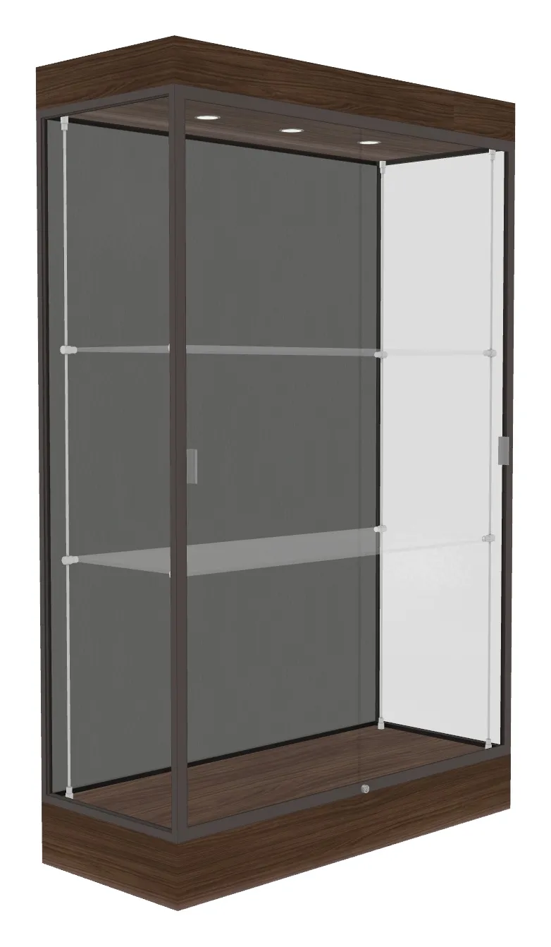 Trophy Display Case with LED Lighting - 48 x 76