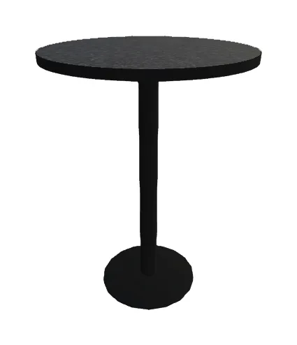 Round Cafe Table - 42 Tall