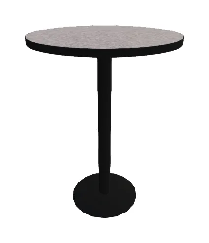 Round Cafe Table - 42 Tall