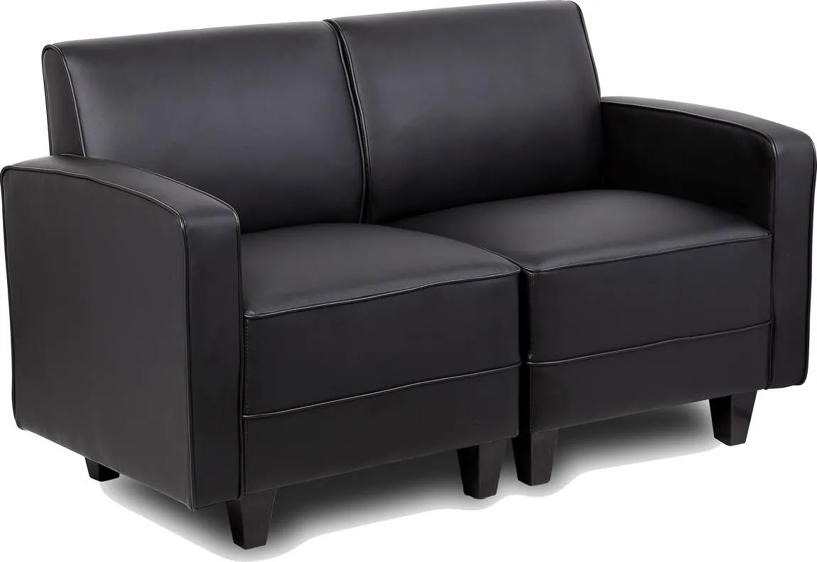 Modular Reception Area Loveseat