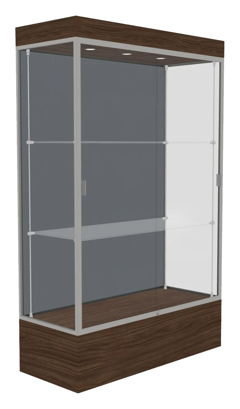 Lighted Display Case with 12 Base - 48 x 76