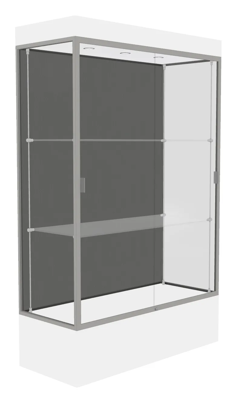 Lighted Display Case with 12 Base - 48 x 76