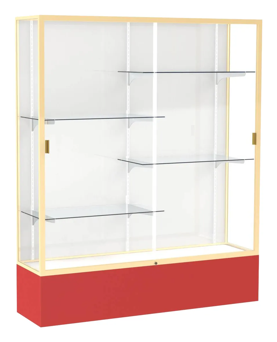Tall Glass Display Case - 60 x 72
