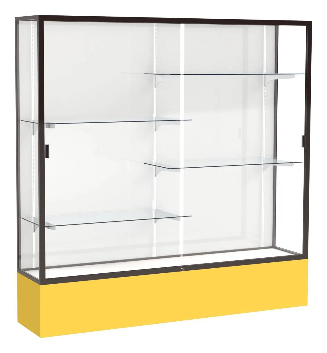 Large Glass Display Case - 72 x 72