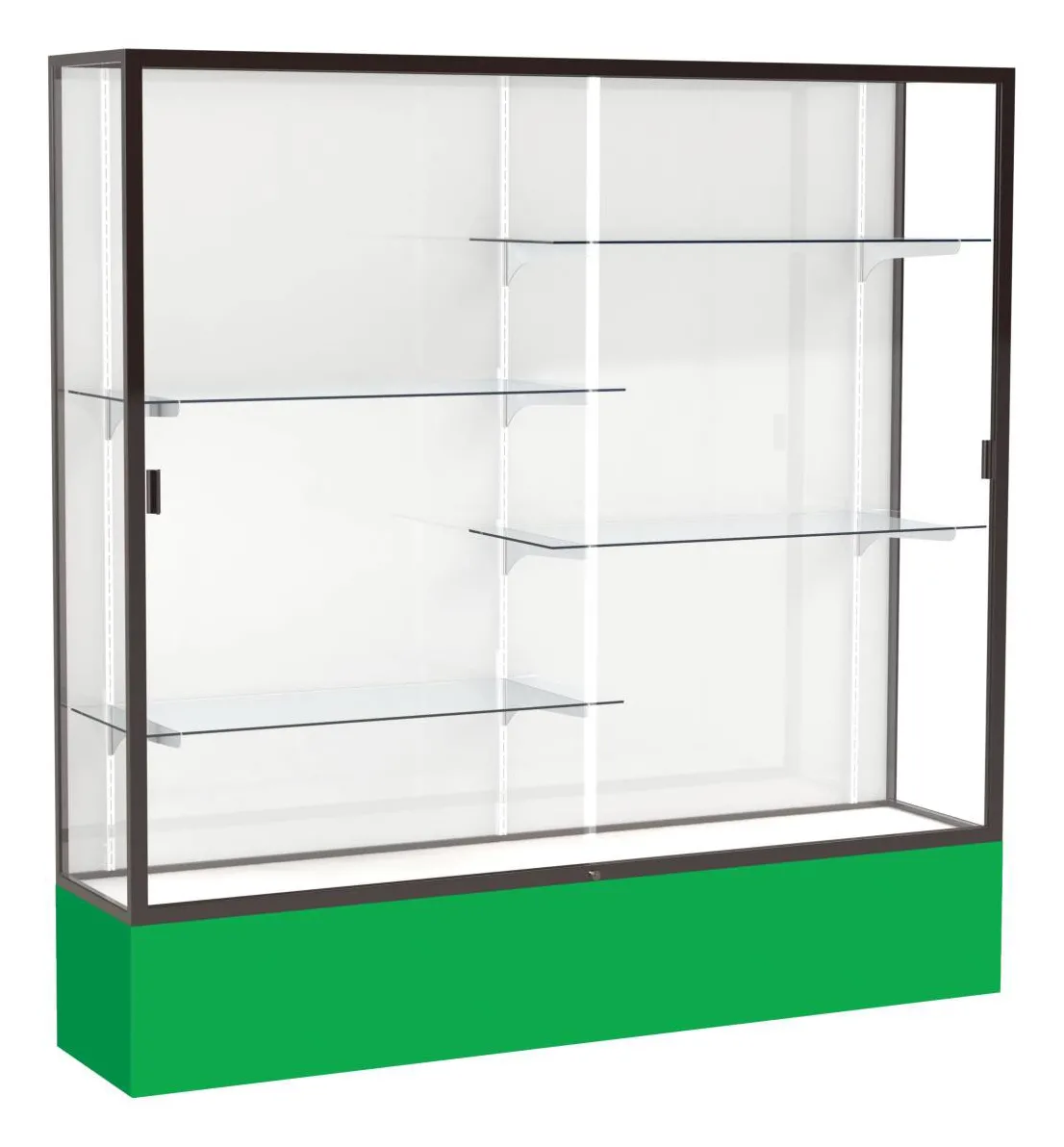 Large Glass Display Case - 72 x 72