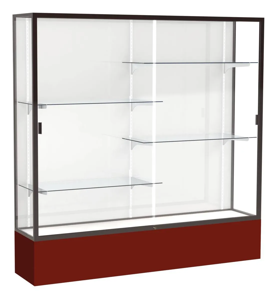 Large Glass Display Case - 72 x 72