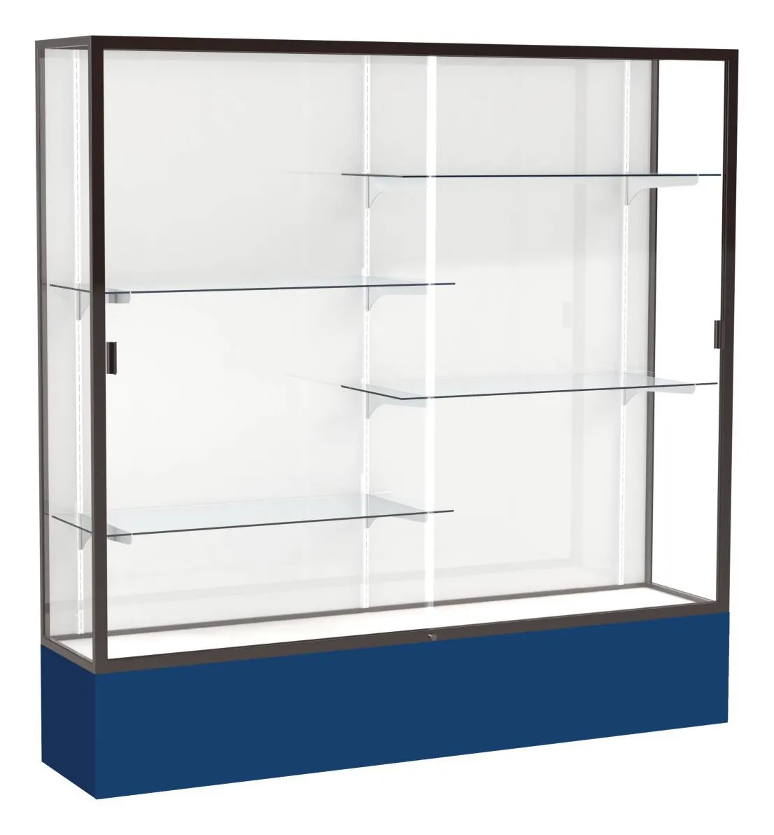 Large Glass Display Case - 72 x 72
