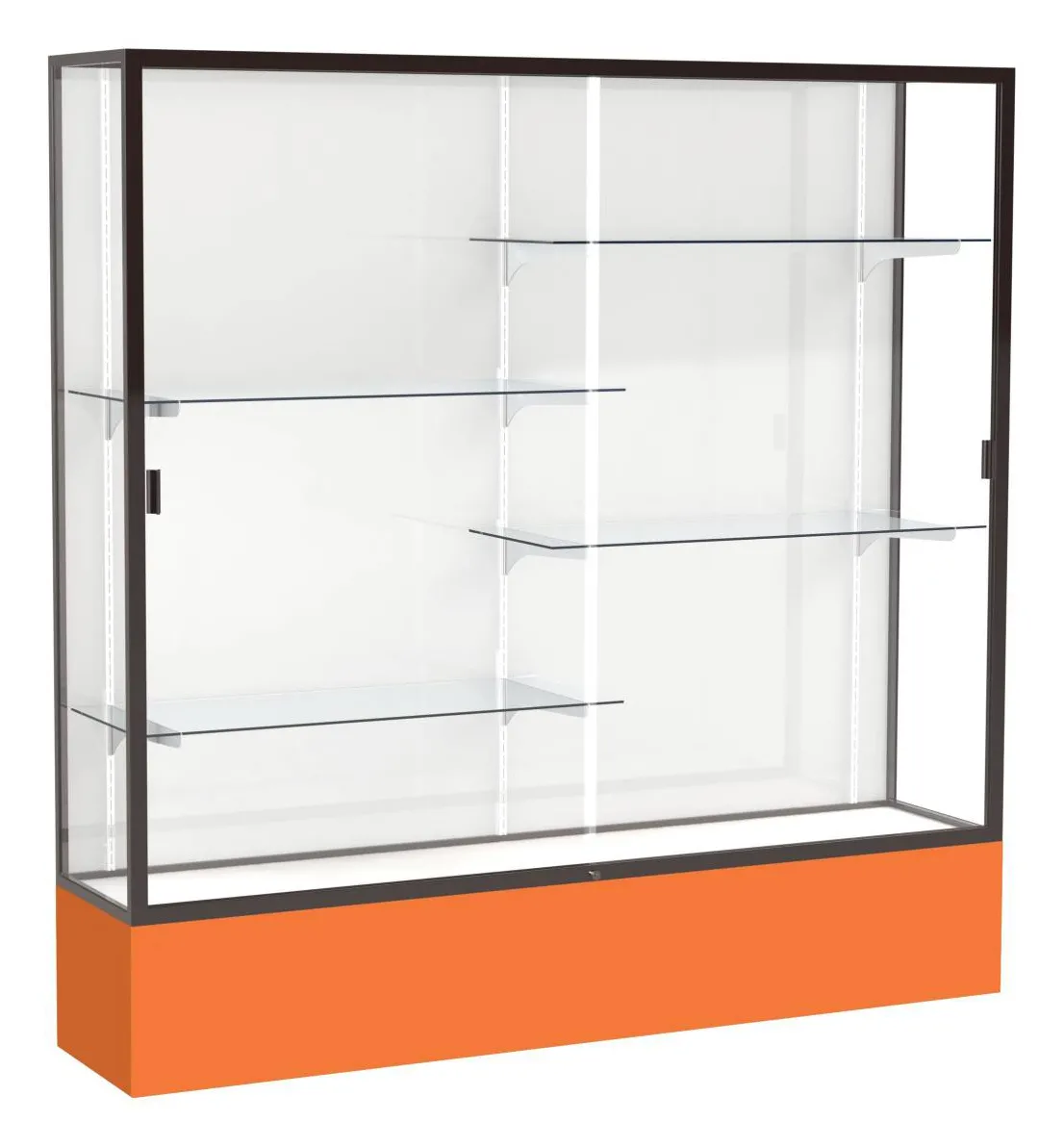 Large Glass Display Case - 72 x 72