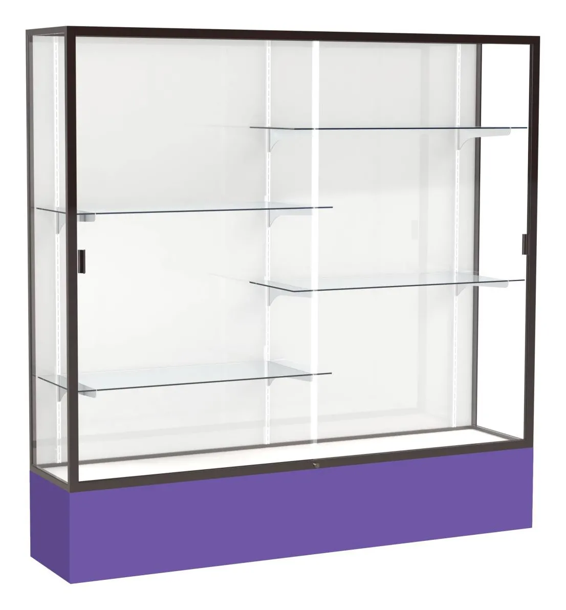 Large Glass Display Case - 72 x 72