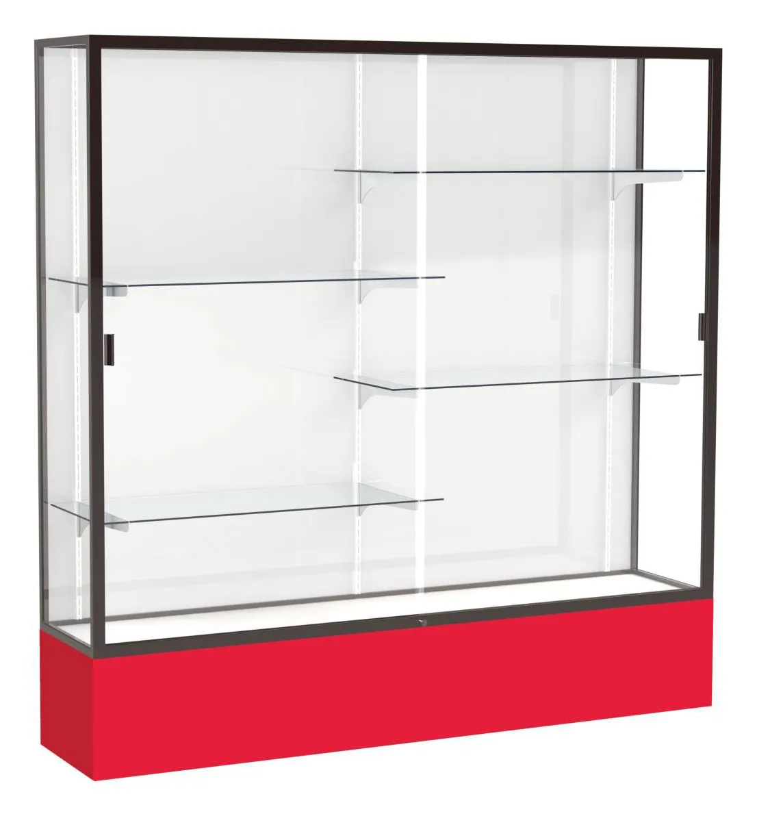 Large Glass Display Case - 72 x 72