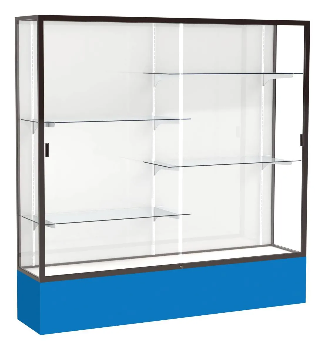 Large Glass Display Case - 72 x 72