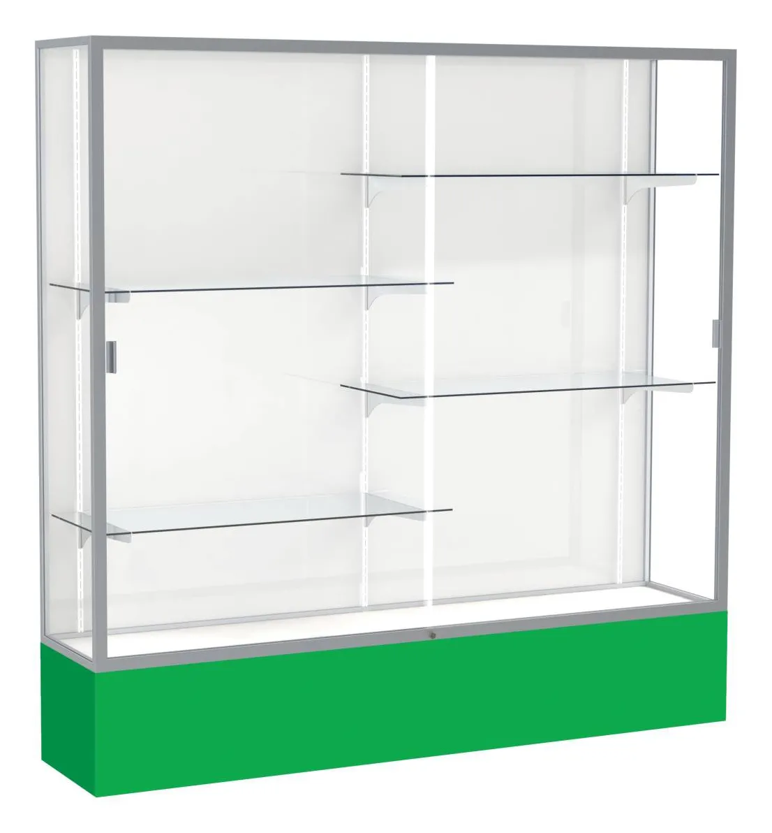 Large Glass Display Case - 72 x 72