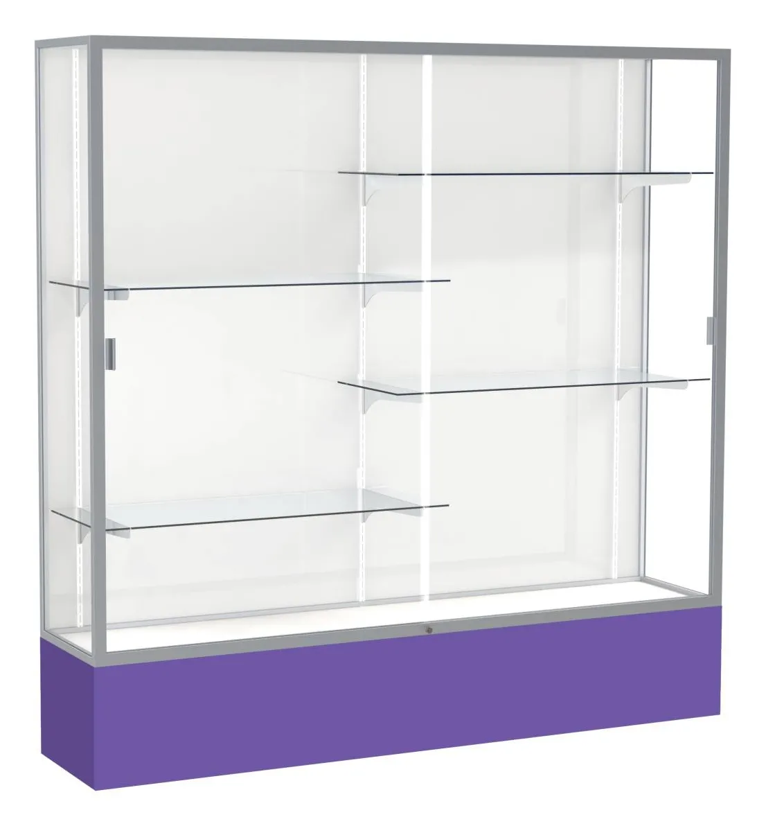 Large Glass Display Case - 72 x 72