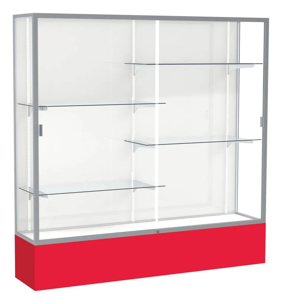 Large Glass Display Case - 72 x 72