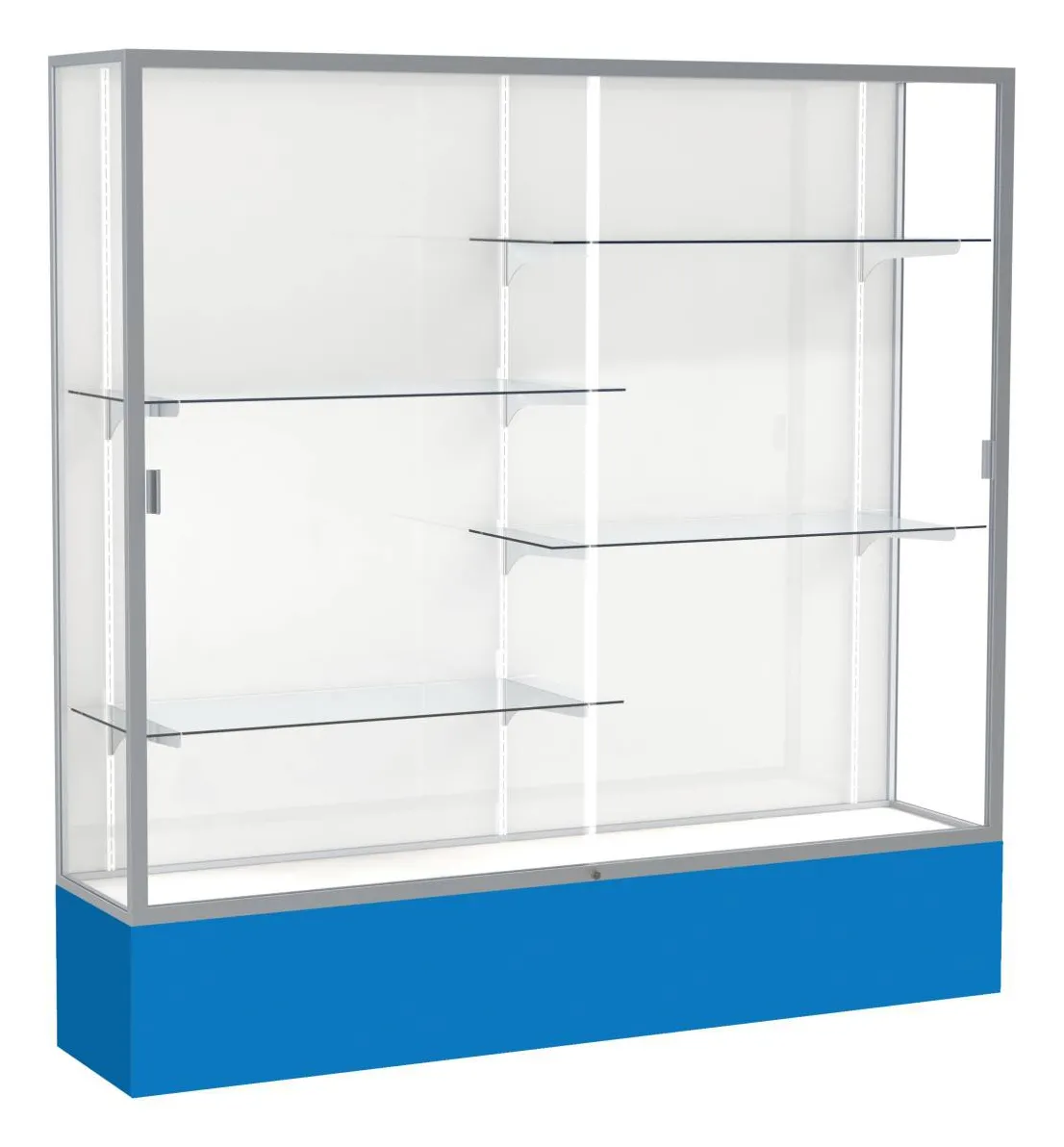 Large Glass Display Case - 72 x 72