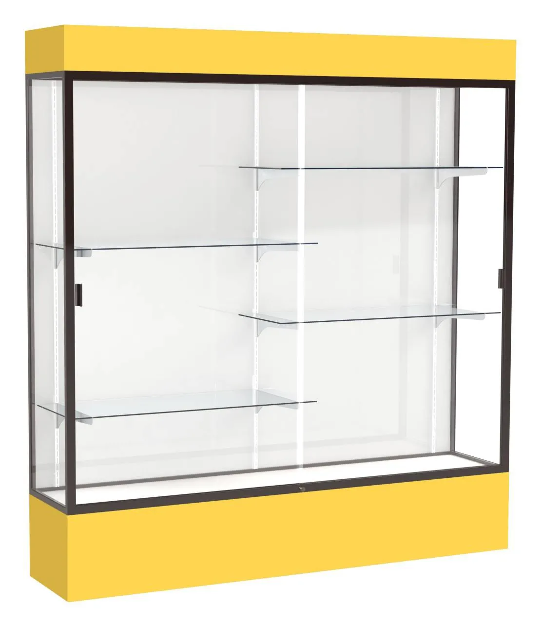 Large Display Case with LED Lighting -  72 x 80