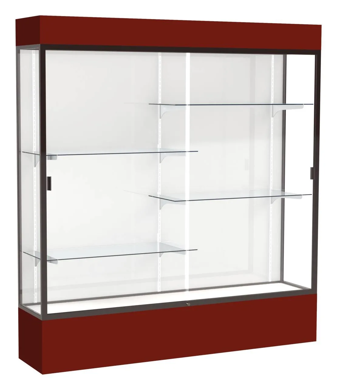 Large Display Case with LED Lighting -  72 x 80