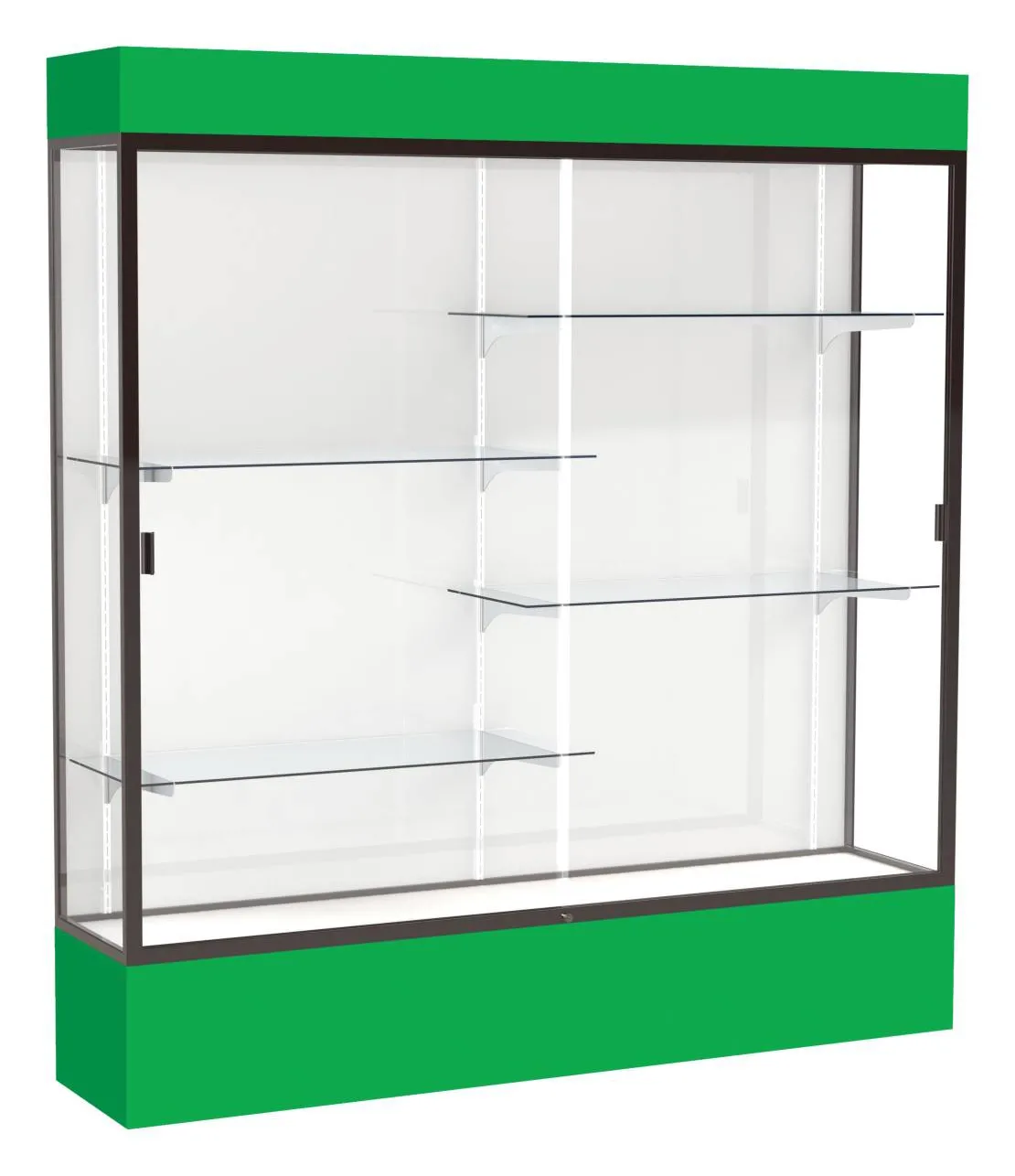 Large Display Case with LED Lighting -  72 x 80