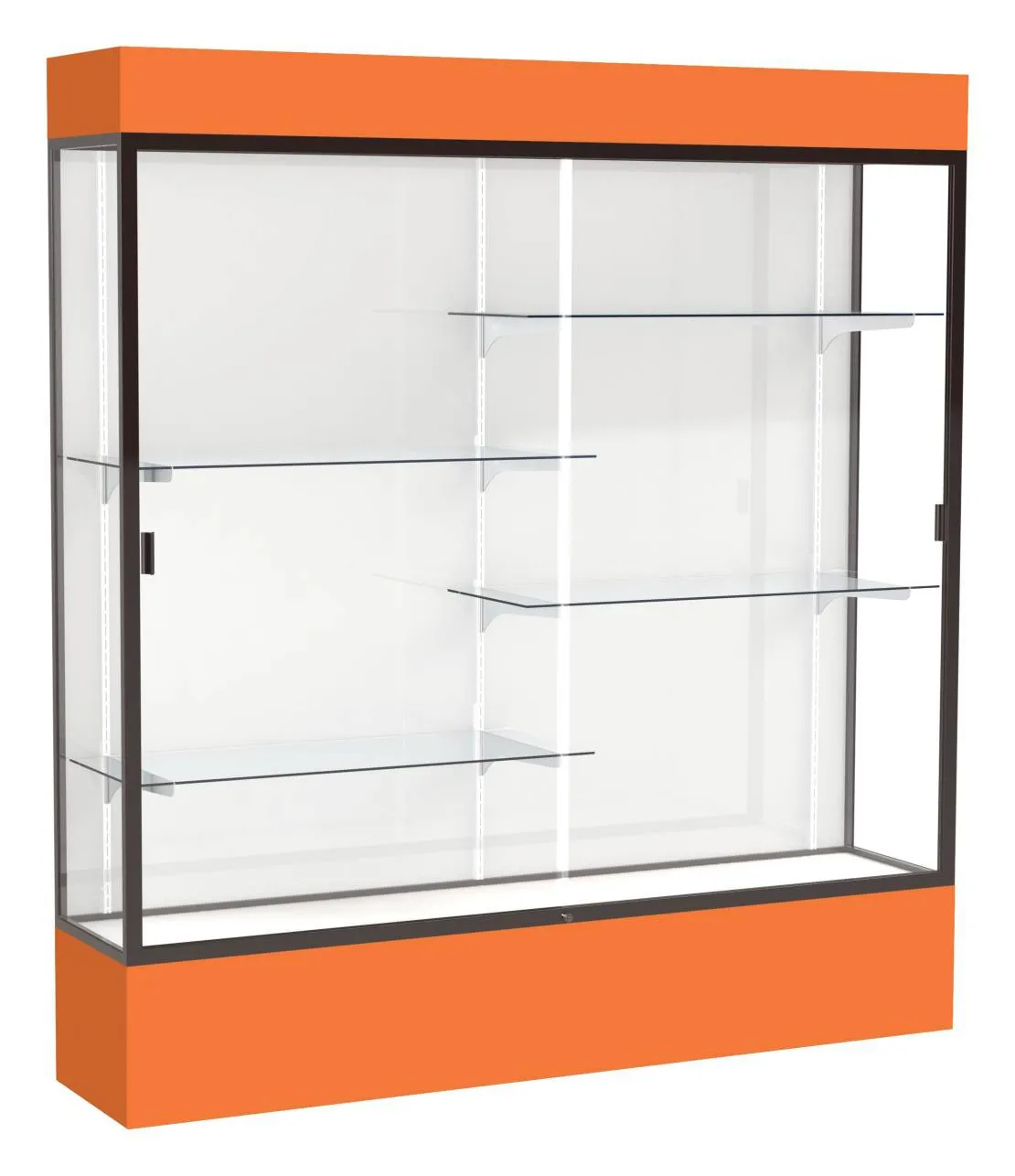 Large Display Case with LED Lighting -  72 x 80
