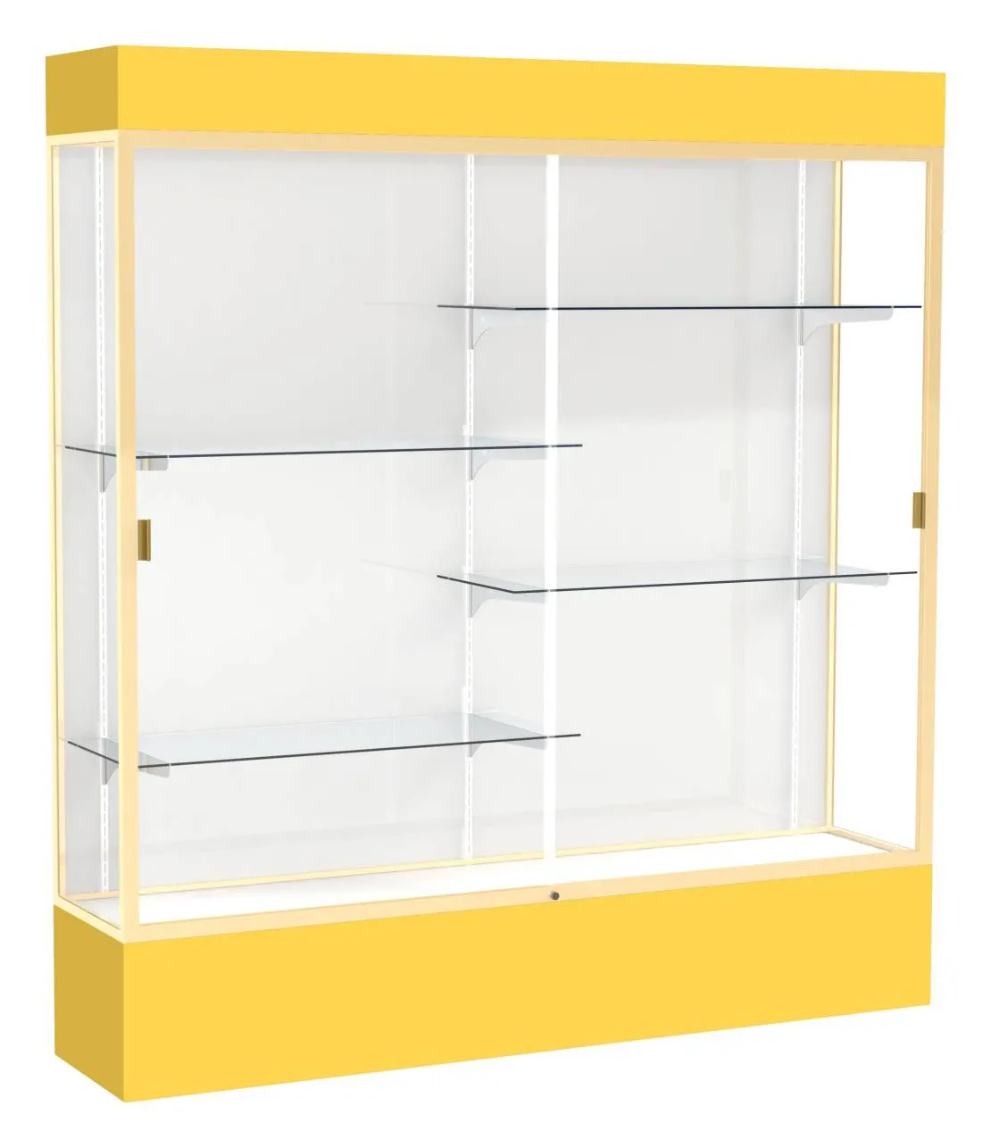 Large Display Case with LED Lighting -  72 x 80