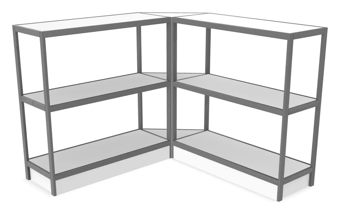 Corner Shelving Unit - 93 x 50
