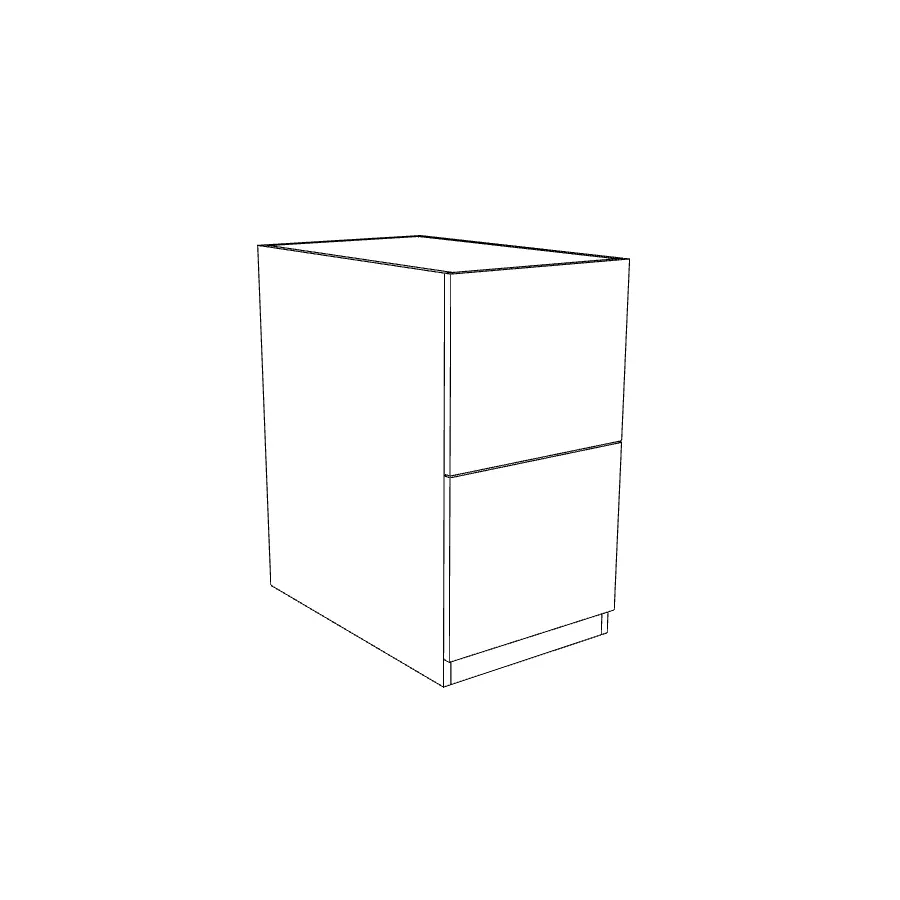 Cherryman 2 Drawer Pedestal
