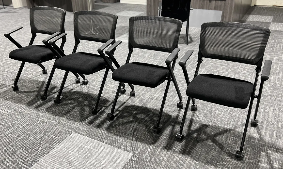 small folding nesting chair 2