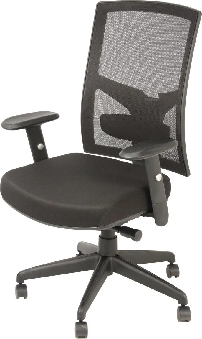 Mesh Back Office Chair with Seat Slide and Lumber Support