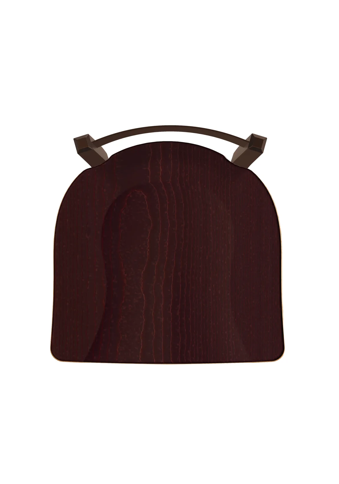 Vanity Stool with Back