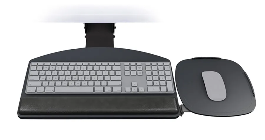 Deluxe Radius Corner Keyboard Tray