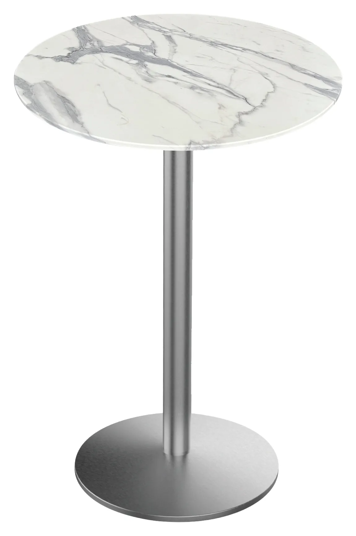 Round Bar Height Table