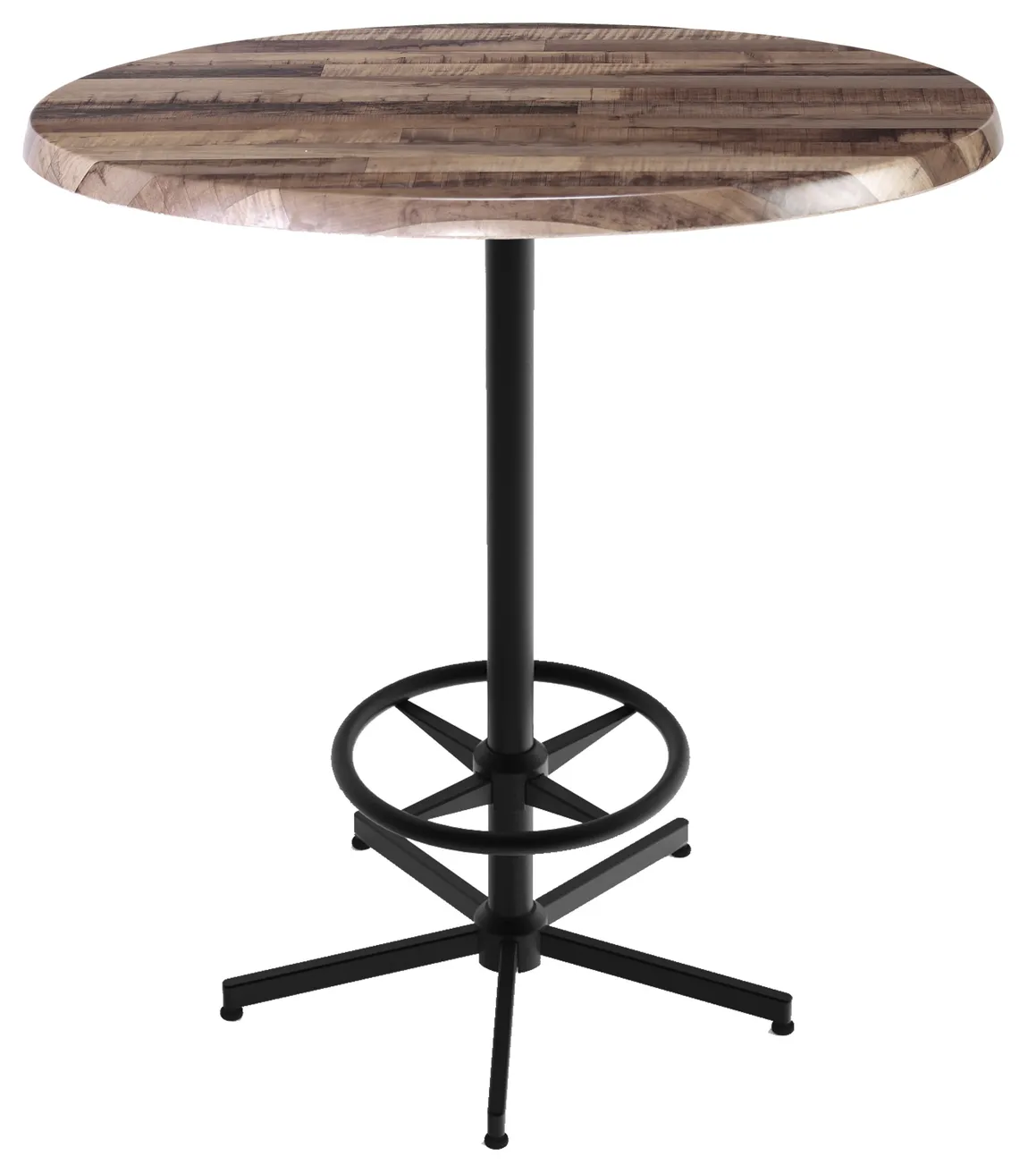 Round Bar Height Table