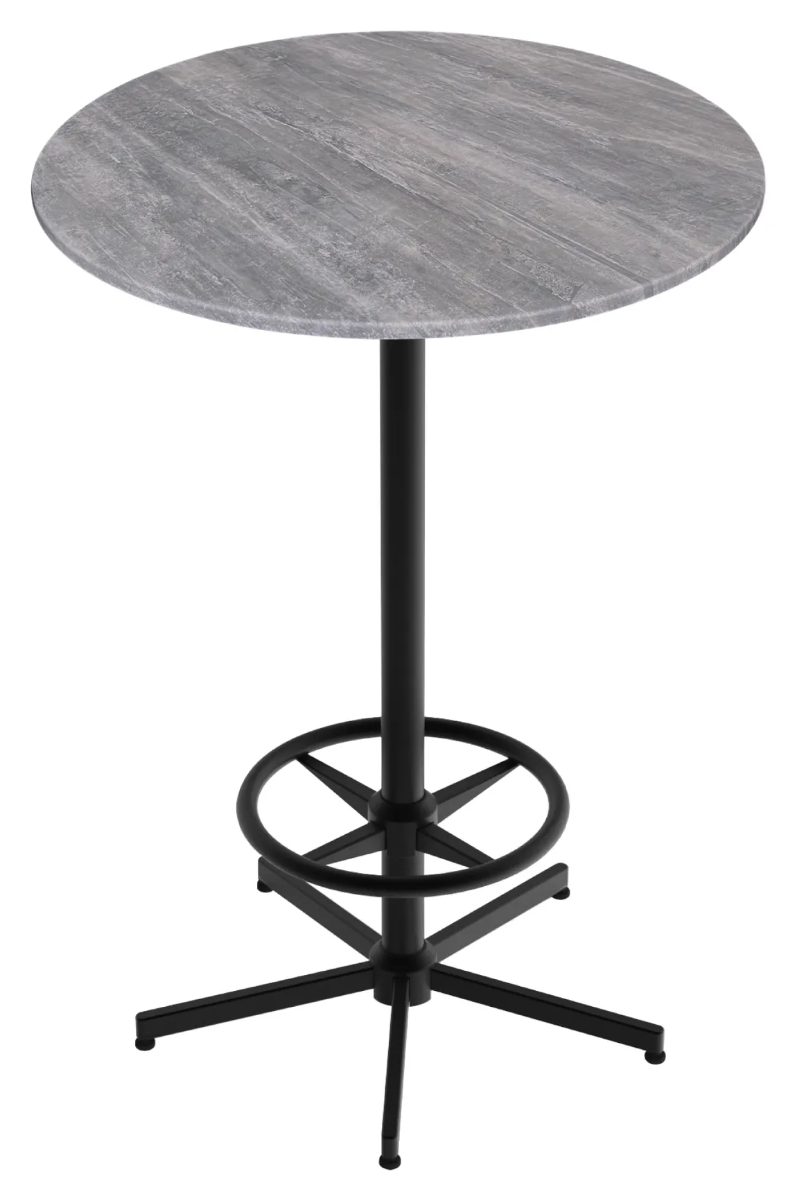 Round Bar Height Table
