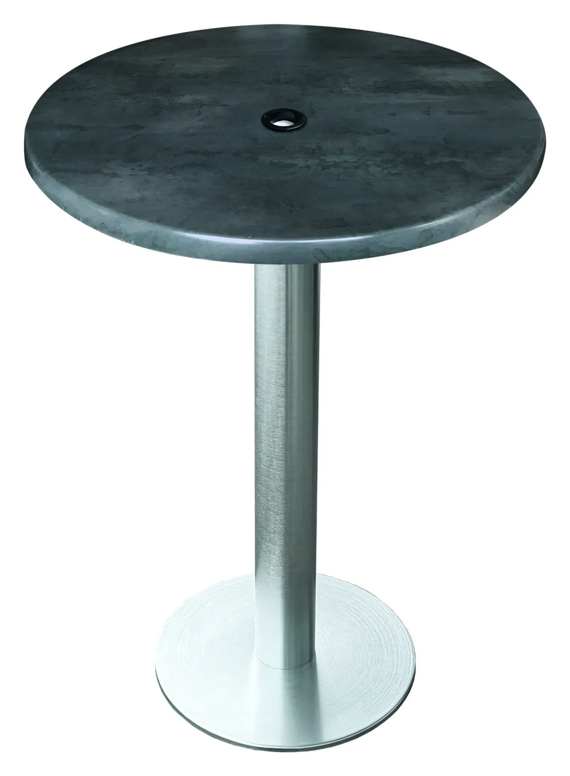 Round Outdoor Bar Height Table
