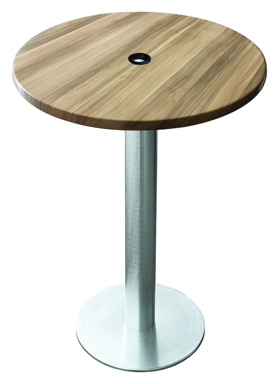 Round Outdoor Bar Height Table