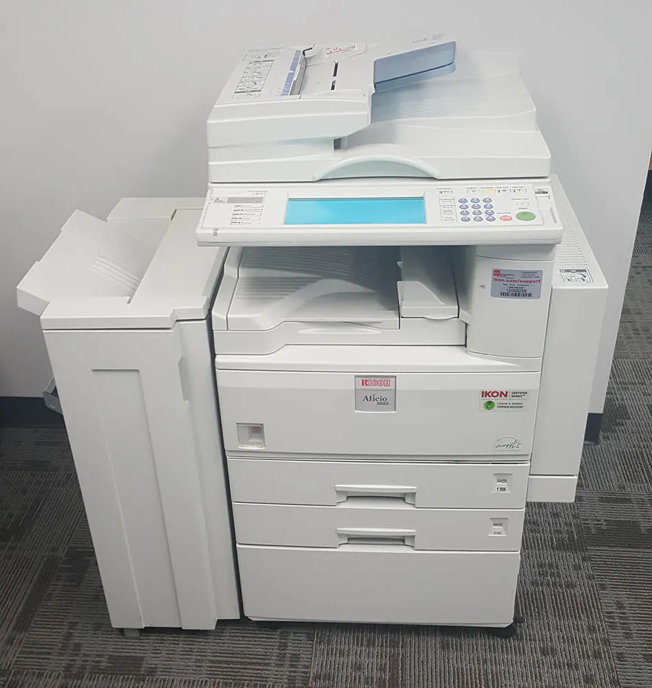 Ricoh Aficio 3025 Business Copy Fax Print Scan Printer Machine