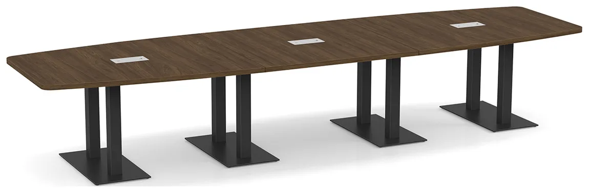 Modern Boat Shaped Conference Table