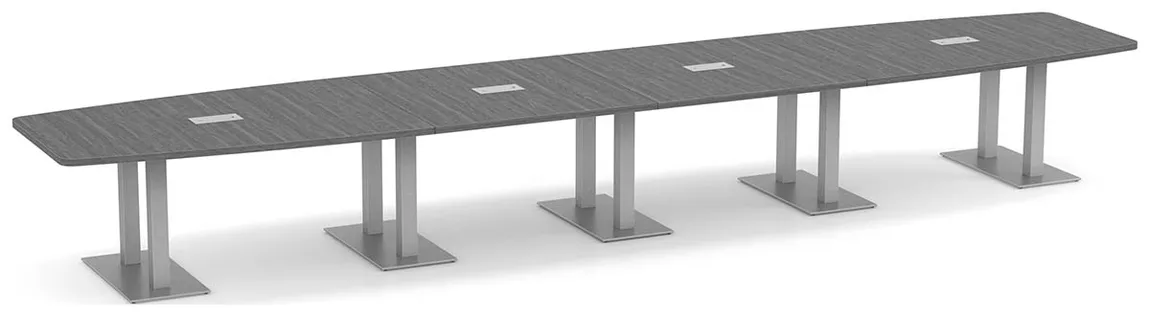 Modern Boat Shaped Conference Table