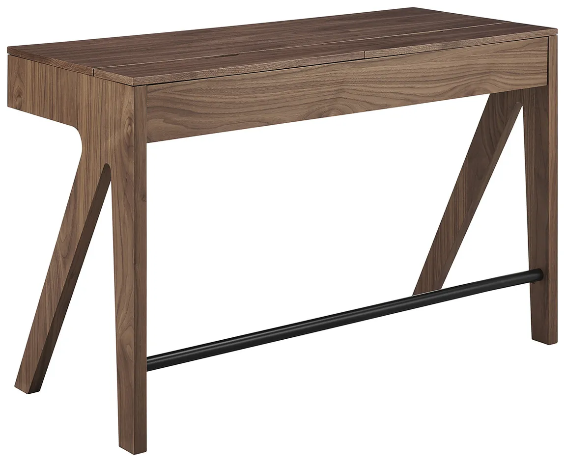 Mid-Century Flip-Top Desk