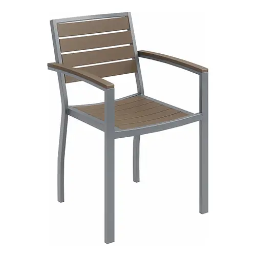 Silver/Mocha Eveleen Chair Color
