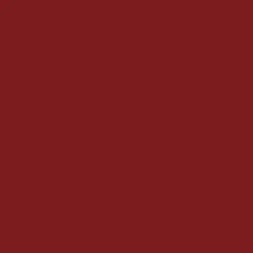 Oxide Red Frame Color