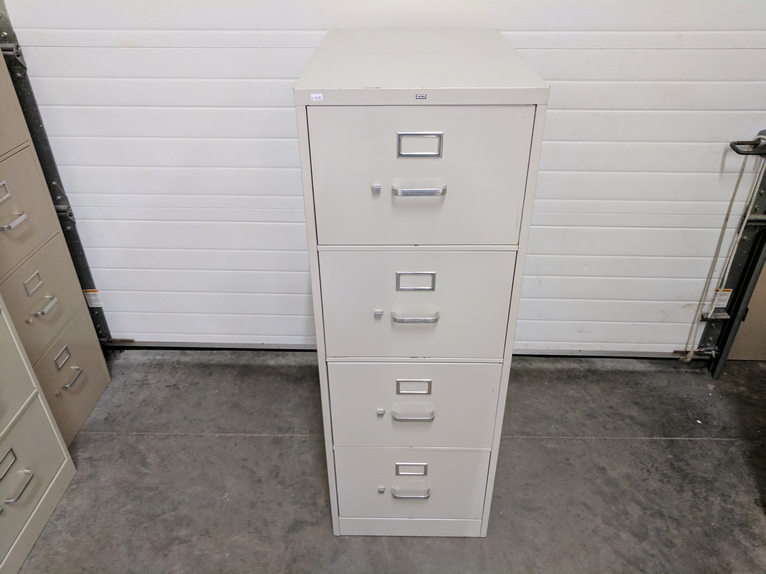 Putty Hon 4 Drawer Vertical Legal File Cabinet | Madison ...