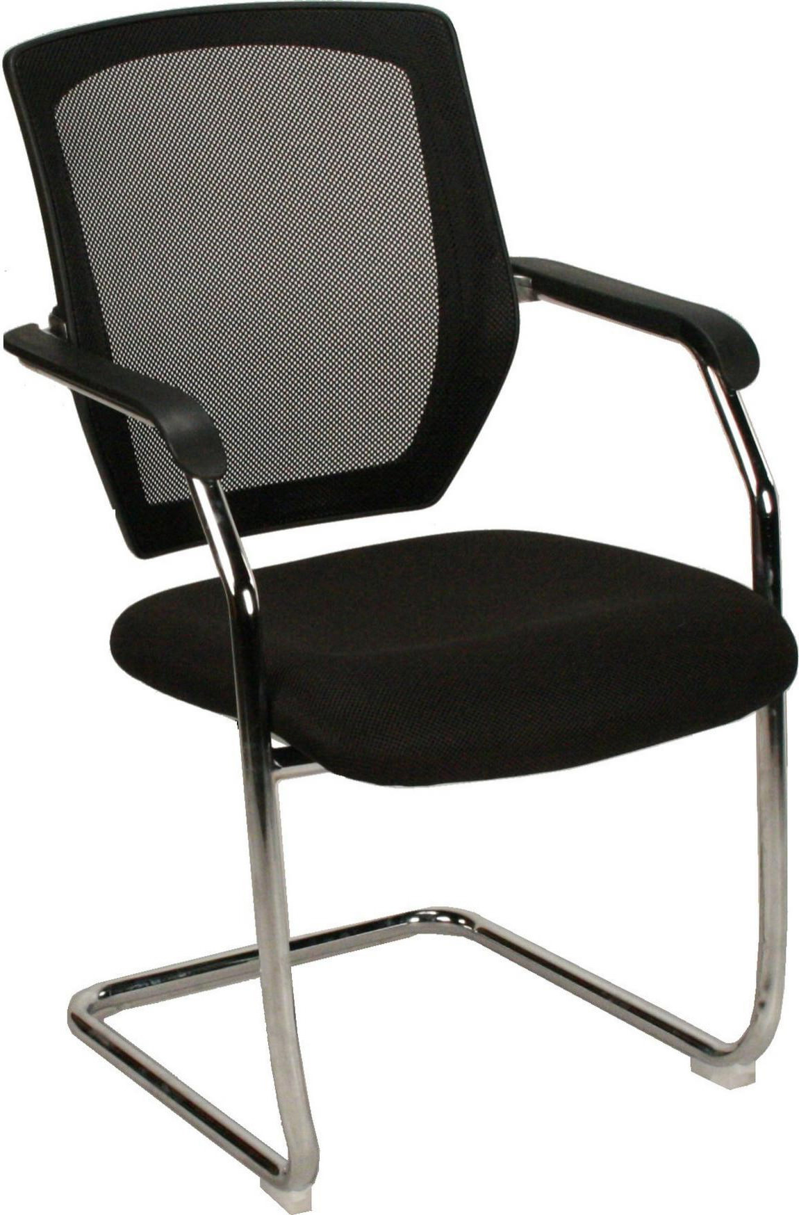 Mesh Back Office Guest Cantilever Chair