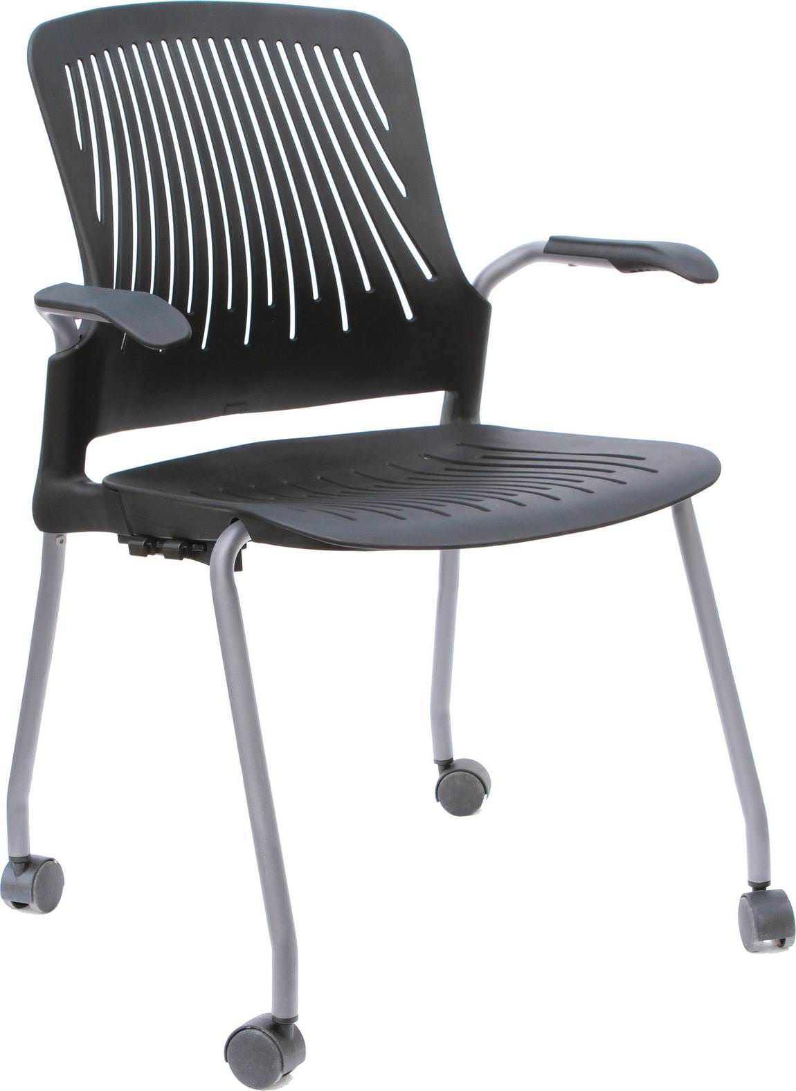 Stackable Mobile Training Chair with Arms