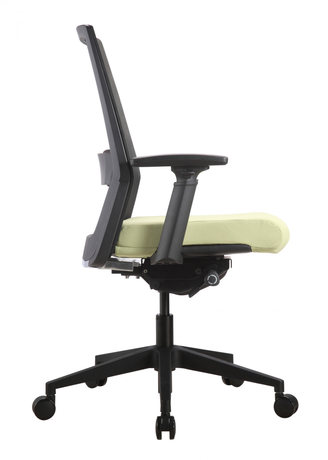 Mesh Back Task Chair with Green Seat Cover