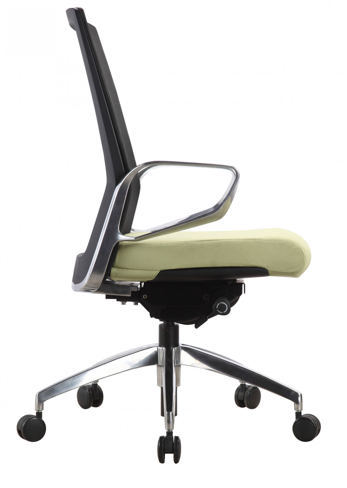 Executive Task Chair with Green Seat Cover