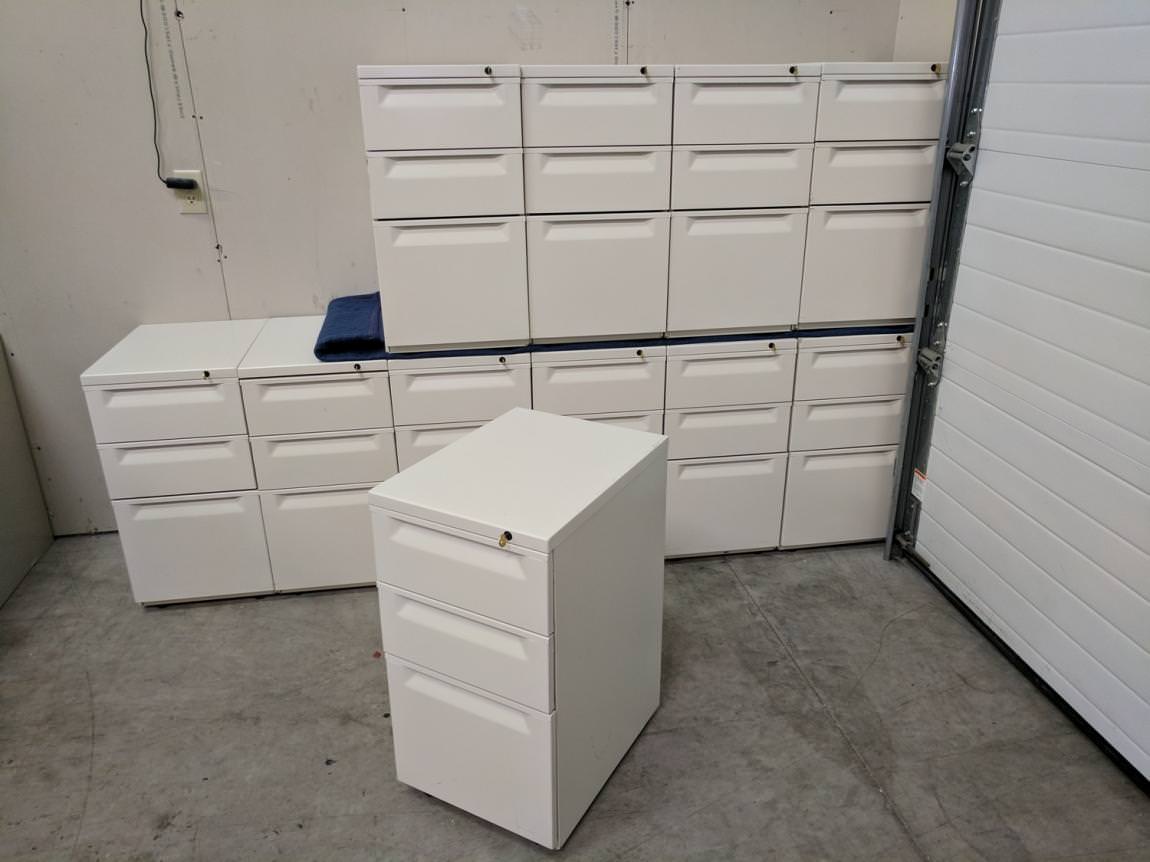 Herman Miller Box Box File Pedestal File Drawers