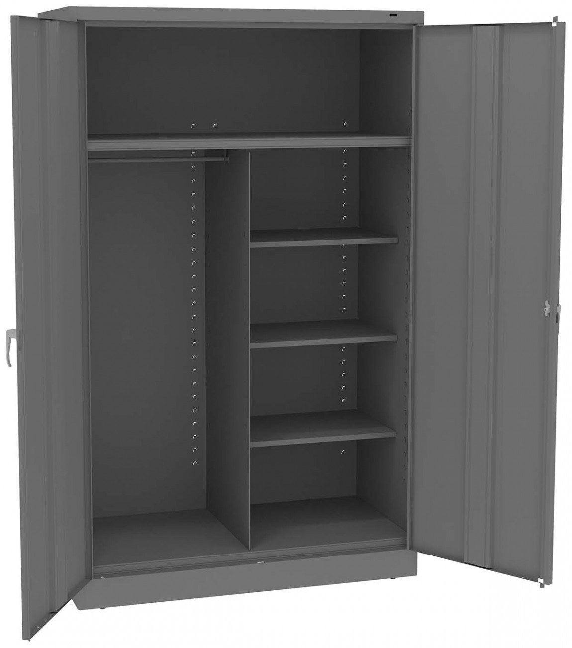 Medium Grey Large Combination Cabinet | Jumbo by Tennsco