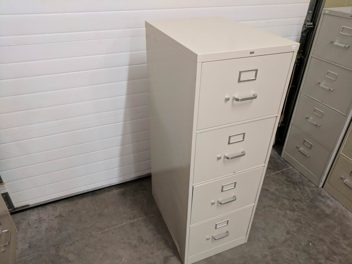 Putty Hon 4 Drawer Vertical Legal File Cabinet