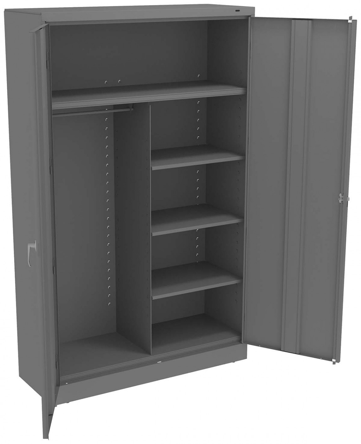 Medium Grey Large Combination Cabinet | Jumbo by Tennsco